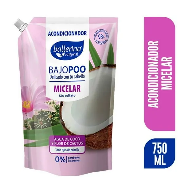 Acondicionador Ballerina  Aceite de coco y Jazmin
