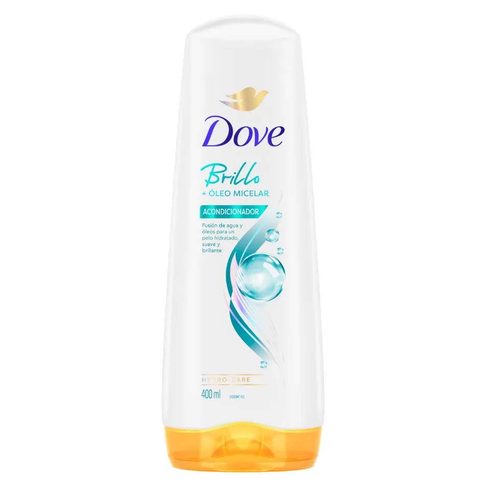 Acondicionador Dove Brillo + óleo micelar