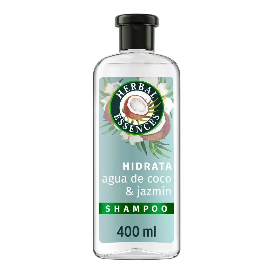 Shampoo Herbal Esseces agua de coco & jazmín