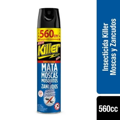 Killer Mata Moscas, mosquitos y zancudos