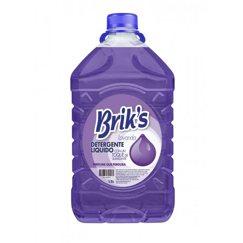 Detergente Briks Lavanda 5 litros