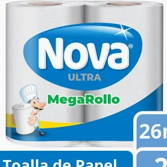 Toalla Nova ultra Mega rollo 2 un