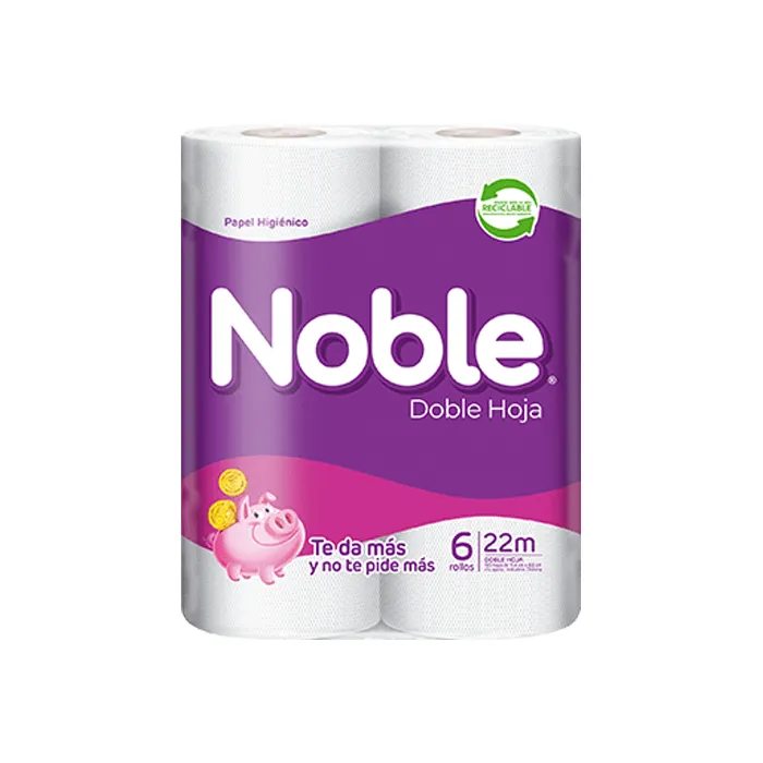 Papel higiénico noble 22x6 metros