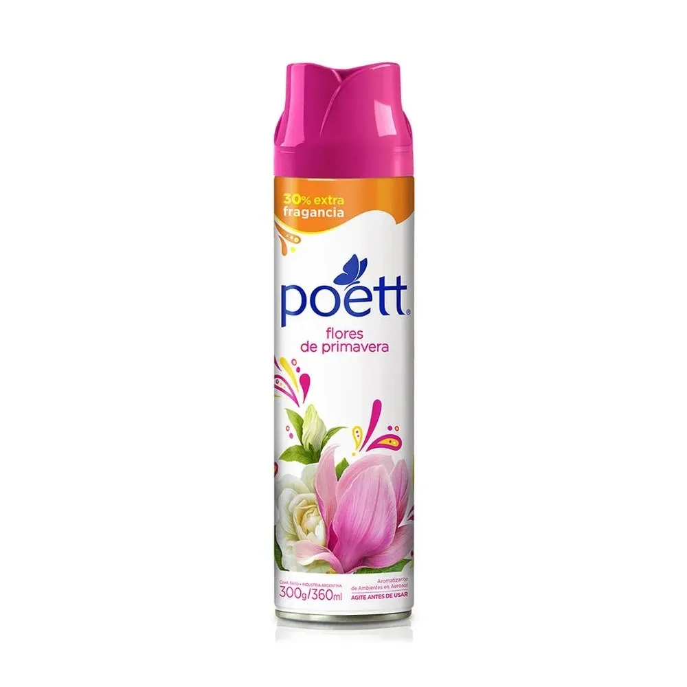 Poet aerosol flores de primavera 360 ml