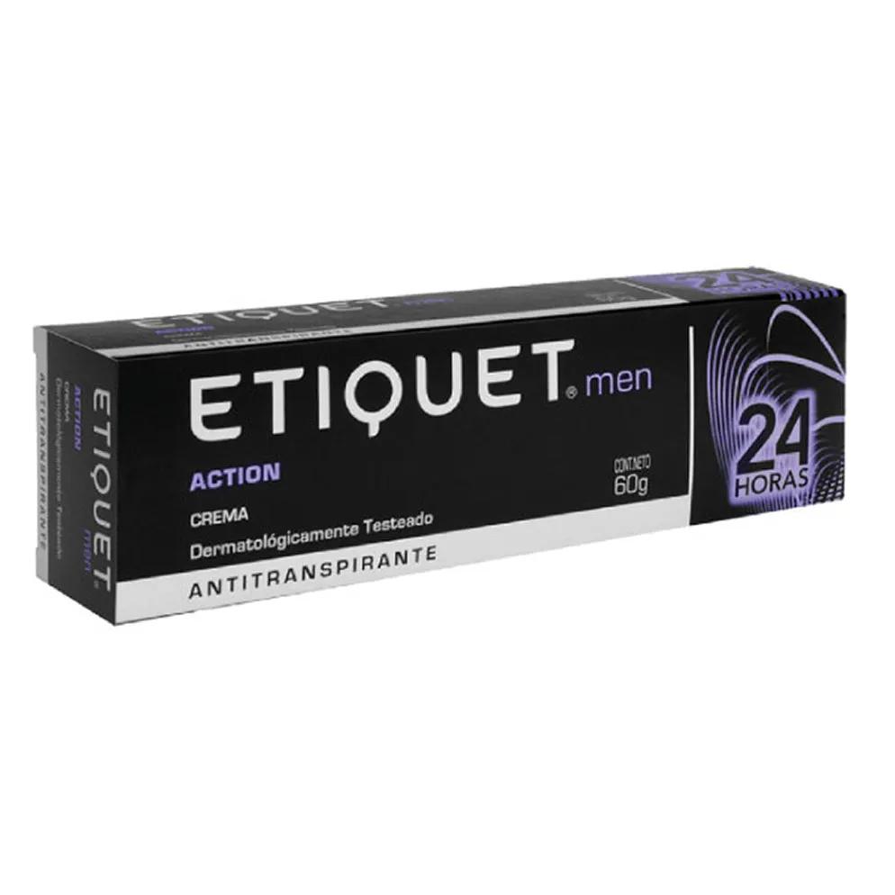 Antitranspirante Crema Etiquet Men Action