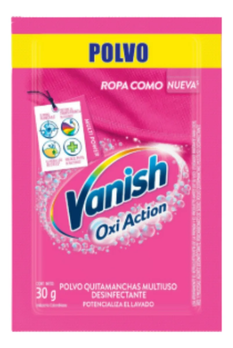 Vanish en Polvo Oxi action Ropa Color