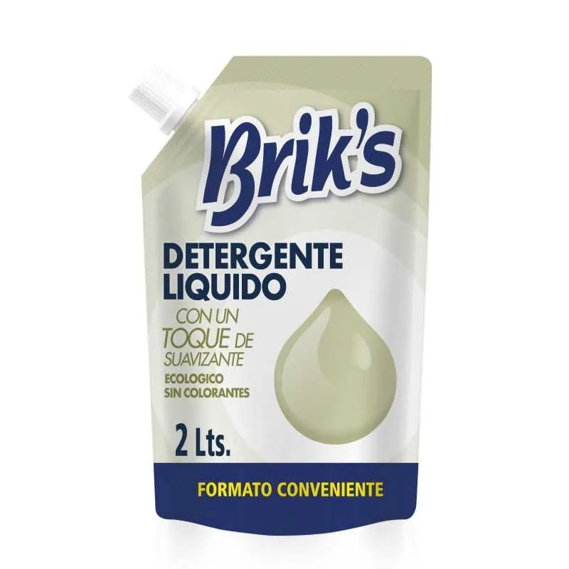 Briks Detergente Liquido Blanco 2L