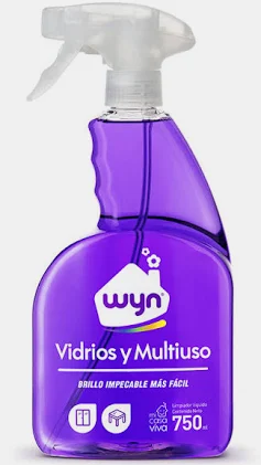 Limpiador Vidrios y multiuso Wyn 750ml
